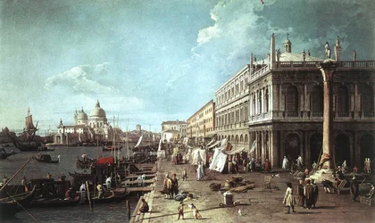 The Molo with the Library and the Entrance to the Grand Canal